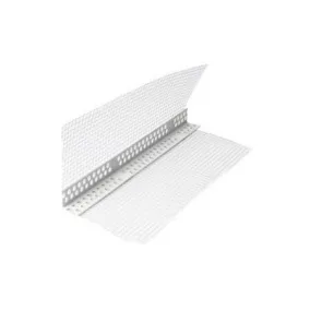   Hálós műanyag élvédő profil – 10 × 10 cm, 2,5fm/szál